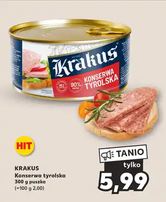 Kaufland KRAKUS Konserwa tyrolska 300 g oferta