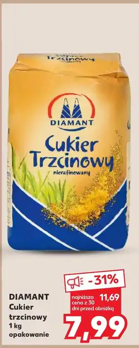 Kaufland DIAMANT Cukier trzcinowy 1 kg oferta