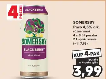 Kaufland SOMERSBY Piwo 4,5% 0,5 l oferta