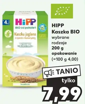 Kaufland HIPP Kaszka BIO 200g oferta