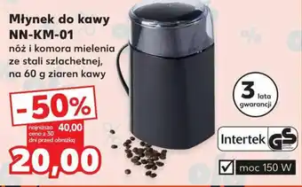 Kaufland Młynek do kawy na 60 gwarancji oferta