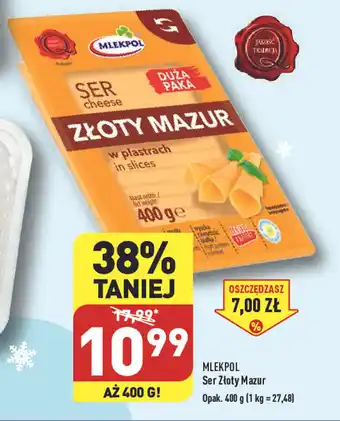 ALDI MLEKPOL SER złoty mazur oferta