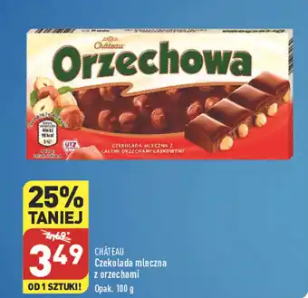ALDI CHÂTEAU Czekolada mleczna z orzechami oferta
