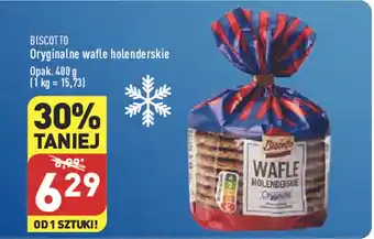 ALDI BISCOTTO Oryginalne wafle holenderskie 400 g oferta