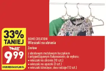 ALDI HOME CREATION Wieszaki na ubrania oferta