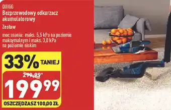 ALDI QUIGG Bezprzewodowy odkurzacz akumulatorowy oferta