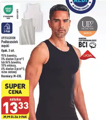 ALDI UP2FASHION Podkoszulek męski oferta