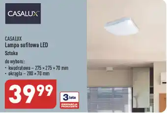 ALDI CASALUX Lampa sufitowa LED oferta