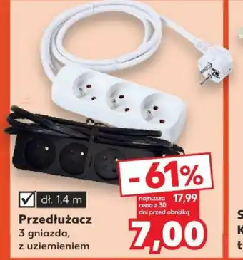 Kaufland Przedłużacz oferta
