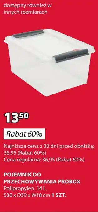 JYSK Pojemnik do przechowywania S! oferta