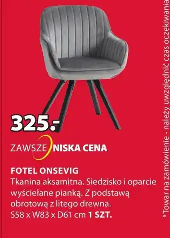 JYSK Fotel oferta