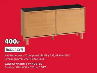 JYSK Szafka na buty S! oferta