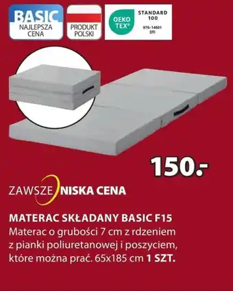 JYSK Materac oferta