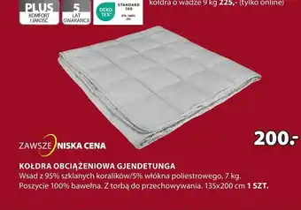 JYSK Kołdra Komfort oferta
