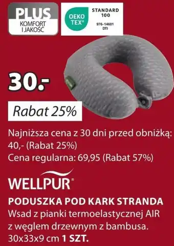 JYSK Poduszka Wellpur oferta