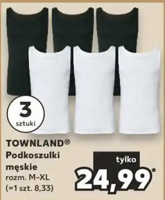 Kaufland TOWNLAND Podkoszulki męskie 3 szt. oferta