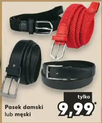 Kaufland Pasek damski lub męski oferta