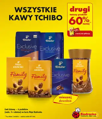 Biedronka WSZYSTKIE KAWY TCHIBO oferta