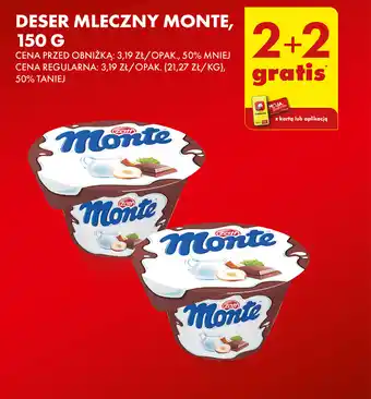 Biedronka DESER MLECZNY MONTE, 150 g oferta