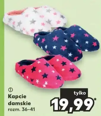 Kaufland Kapcie damskie oferta