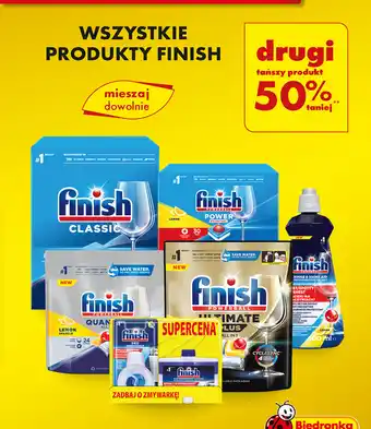 Biedronka WSZYSTKIE PRODUKTY FINISH oferta