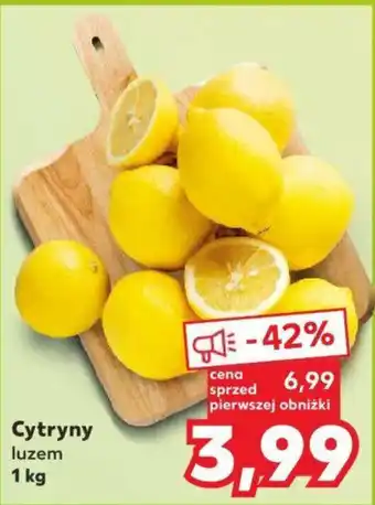 Kaufland Cytryny 1 kg oferta