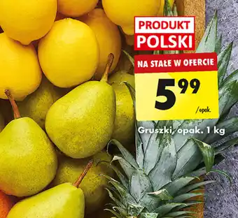 Biedronka Gruszki opak. 1 kg oferta