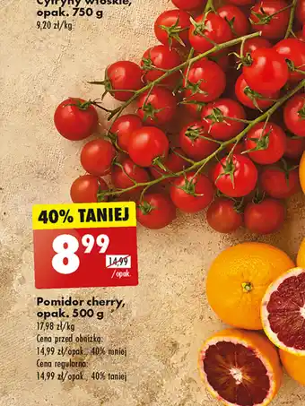 Biedronka Pomidor cherry, opak. 500 g oferta
