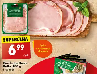 Biedronka Porchetta Gusto Bello, 100 g oferta