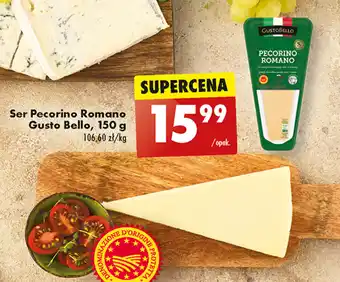 Biedronka Ser Pecorino Romano Gusto Bello, 150 g oferta