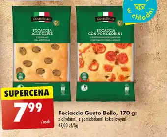 Biedronka Fociaccia Gusto Bello, 170 g oferta