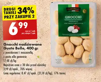 Biedronka Gnocchi nadziewane Gusto Bello, 400 g oferta