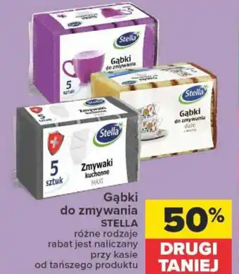 Carrefour Gąbki do zmywania STELLA oferta