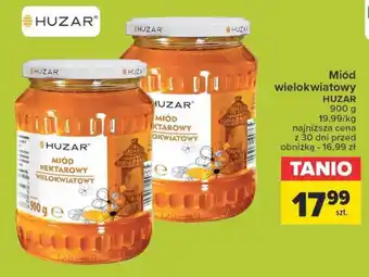 Carrefour Miód wielokwiatowy HUZAR 900g oferta