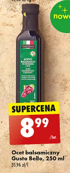 Biedronka Ocet balsamiczny Gusto Bello, 250 ml oferta