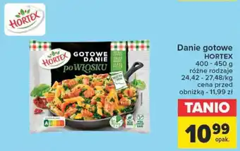 Carrefour Danie gotowe HORTEX 400-450g oferta