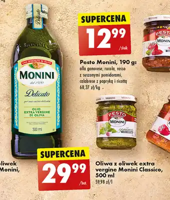 Biedronka Oliwa z oliwek extra vergine Monini Classico, 500 ml oferta