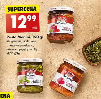 Biedronka Pesto Monini, 190 g oferta