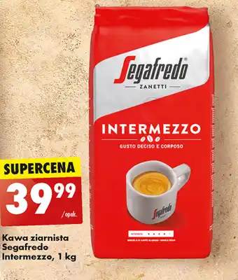 Biedronka Kawa ziarnista Segafredo Intermezzo, 1 kg oferta