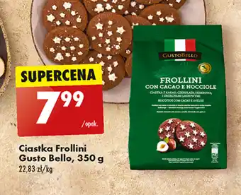 Biedronka Ciastka Frollini Gusto Bello, 350 g oferta