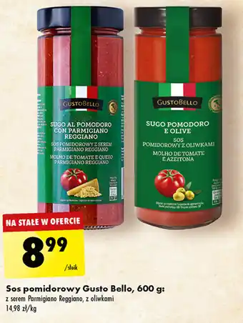 Biedronka Sos pomidorowy Gusto Bello, 600 g oferta