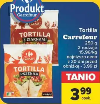 Carrefour Tortilla Carrefour 250g oferta