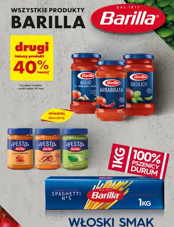 Biedronka WSZYSTKIE PRODUKTY BARILLA oferta