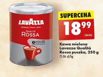 Biedronka Kawa mielona Lavazza Qualità Rossa puszka, 250 g oferta