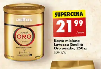 Biedronka Kawa mielona Lavazza Qualità Oro puszka, 250 g oferta