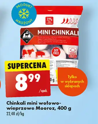 Biedronka Chinkali mini wołowo-wieprzowe Mooroz, 400 g oferta