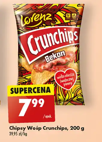 Biedronka Chipsy Wośp Crunchips, 200 g oferta