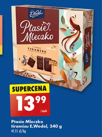 Biedronka Ptasie Mleczko tiramisu E.Wedel, 340 g oferta