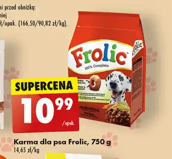 Biedronka Karma dla psa Frolic, 750 g oferta