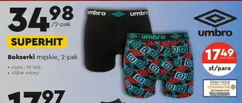 Biedronka Bokserki męskie, 2-pak oferta
